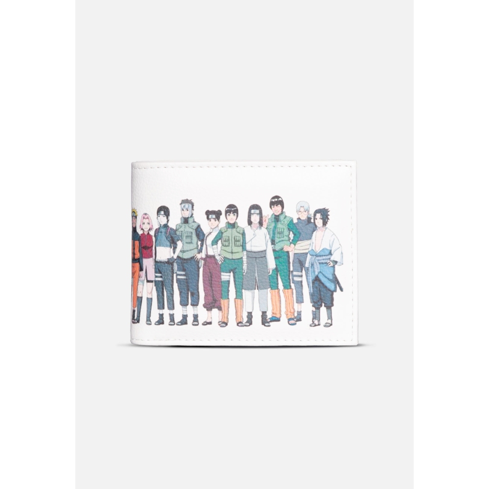 Naruto - Characters Bifold portefeuille - Blanc
